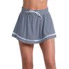 Lucky In Love High Waist Seersucker Skirt (W) (Midnight)