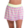 Lucky In Love Glow Get 'Em Pleated Skirt (W) (Multi) Lucky In Love