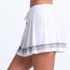 Lucky In Love High Waist Starline Pleat Skirt (W) (White)