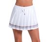 Lucky In Love High Waist Starline Pleat Skirt (W) (White)