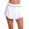 Lucky In Love High Waist Court Skirt (W) (White)