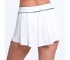 Lucky In Love High Waist Court Skirt (W) (White)