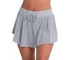 Lucky In Love High Waist Lucky Break Skirt (Heather Grey)