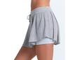 Lucky In Love High Waist Lucky Break Skirt (Heather Grey)