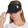 Lucky In Love Logo Stretch Visor (Black)