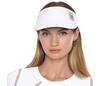 Lucky In Love Logo Stretch Visor (White)