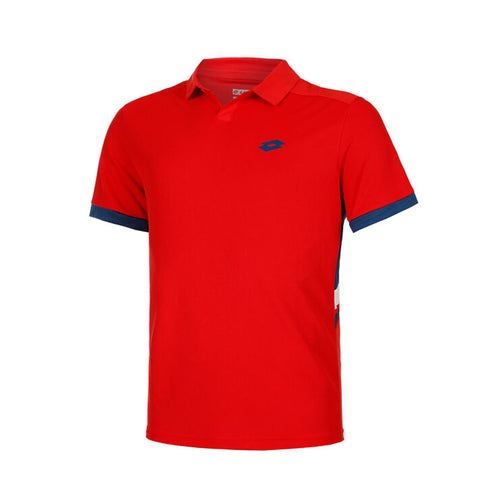 Lotto Squadra Iii Polo (M) (Flame Red)