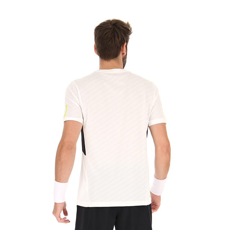 Lotto Tech 1 D4 Tee (M) (White/Green)