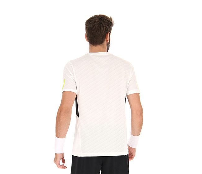 Lotto Tech 1 D4 Tee (M) (White/Green)