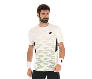 Lotto Tech 1 D4 Tee (M) (White/Green)
