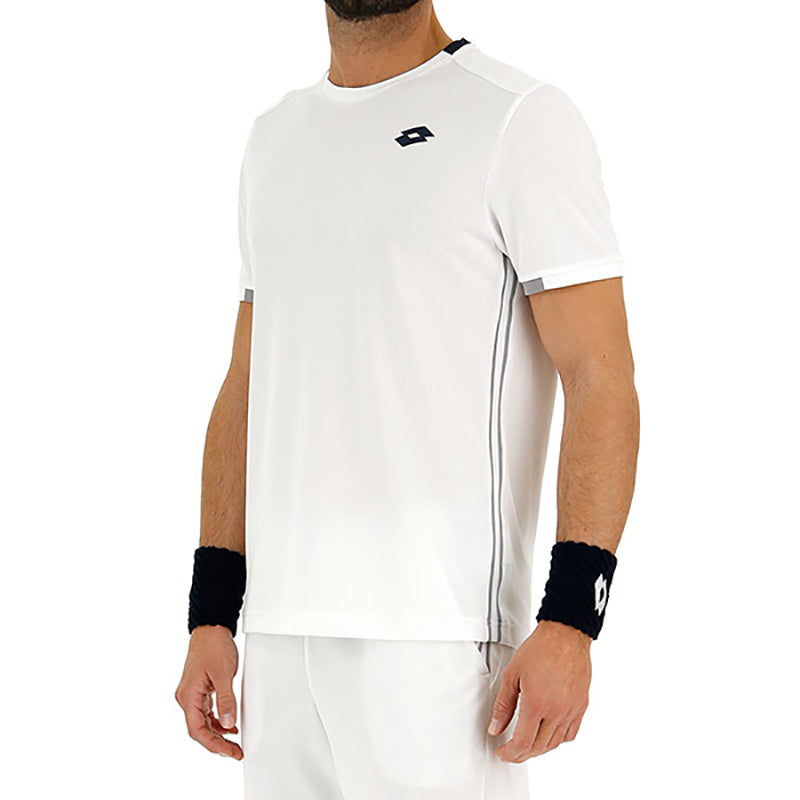 Lotto Squadra Tee (M) (White/Black)