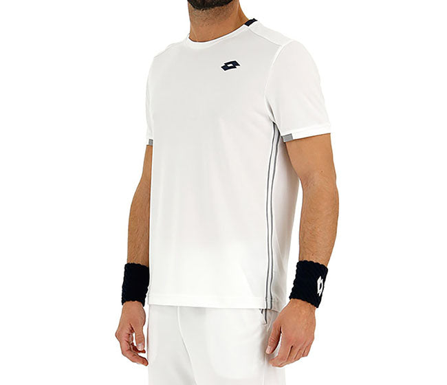 Lotto Squadra Tee (M) (White/Black)