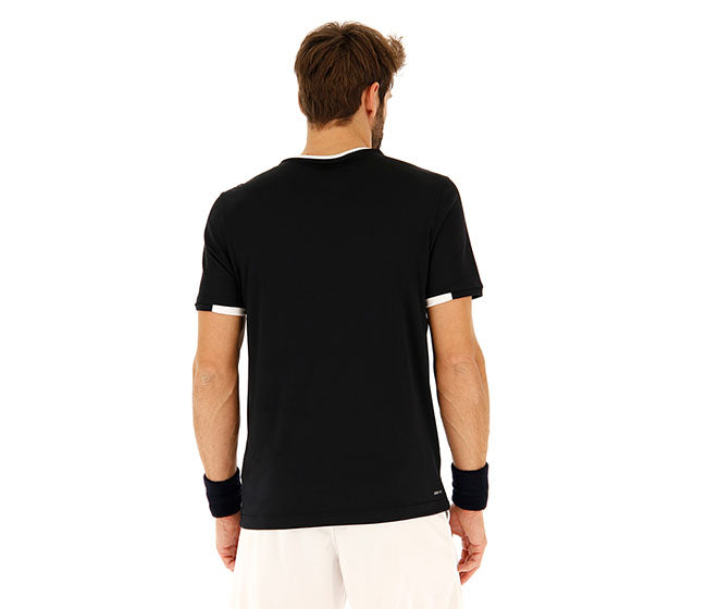 Lotto Squadra Tee (M) (Black/White)