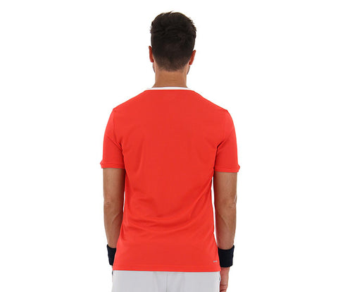 Lotto Squadra Ii Tee (M)(Red)