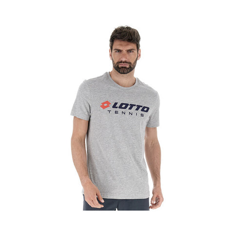 Lotto Squadra Ii Tee (M) (Grey Melange)