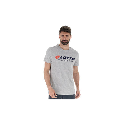 Lotto Squadra Ii Tee (M) (Grey Melange)