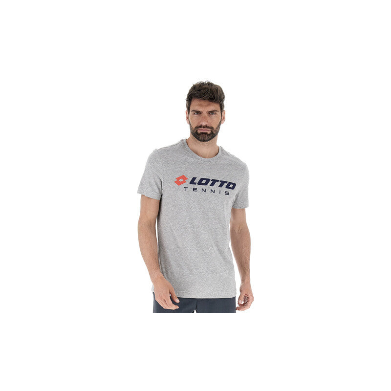 Lotto Squadra Ii Tee (M) (Grey Melange)