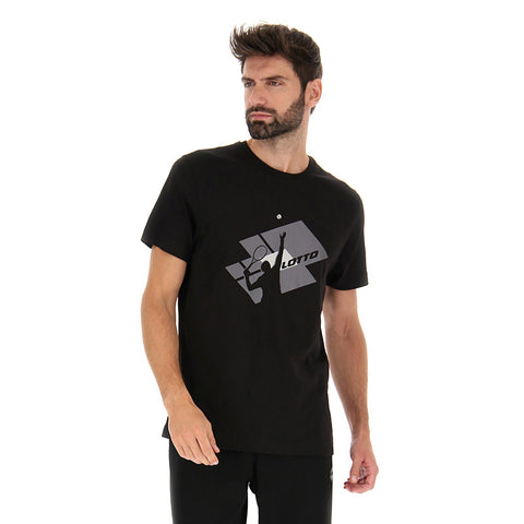 Lotto Losanga Vi Tee (M) (Black)