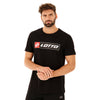 Lotto Performance Logo Tee (M) (Black) Lotto