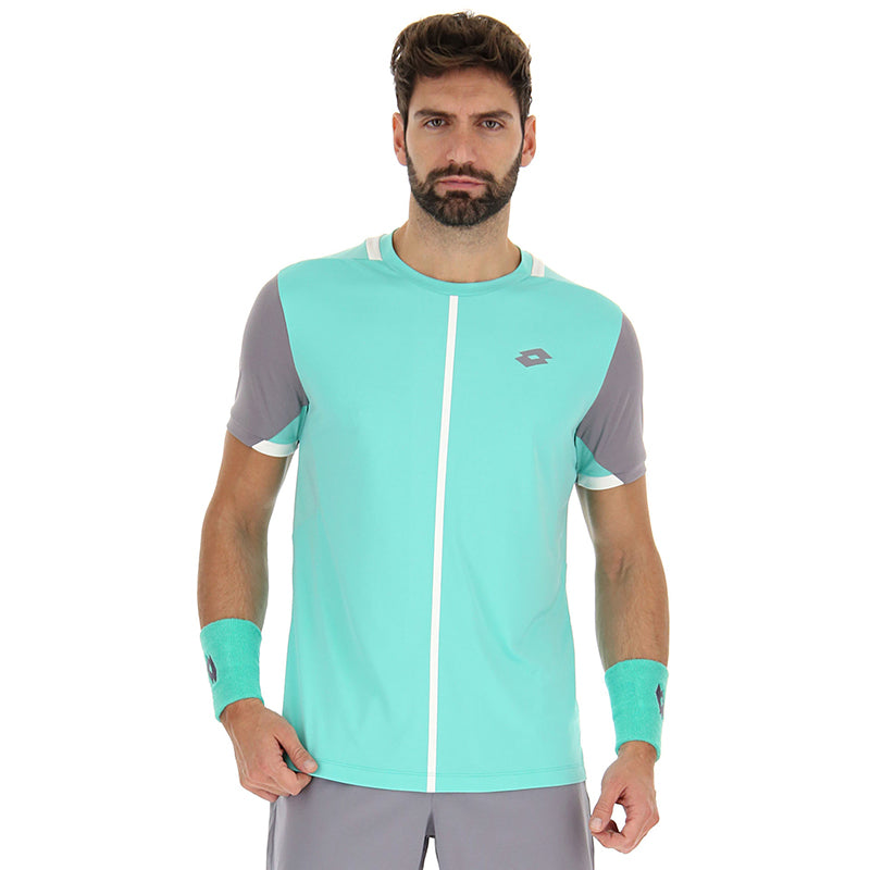 Lotto Top Ten Iv Tee (M) (Light Green)