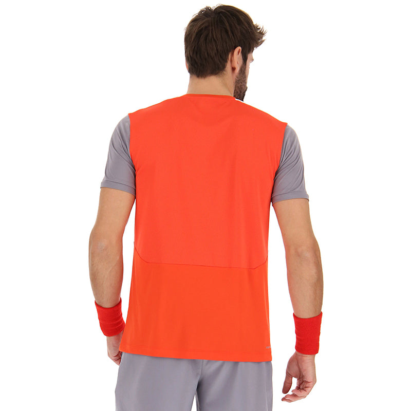 Lotto Top Ten Iv Tee (M) (Red Poppy)