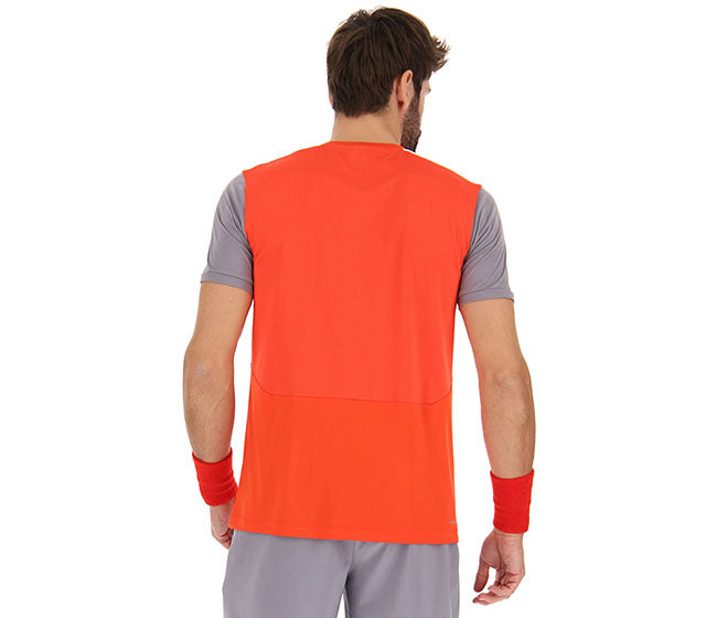 Lotto Top Ten Iv Tee (M) (Red Poppy)