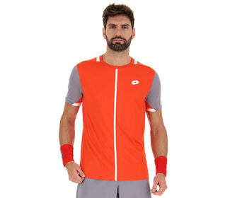 Lotto Top Ten Iv Tee (M) (Red Poppy)