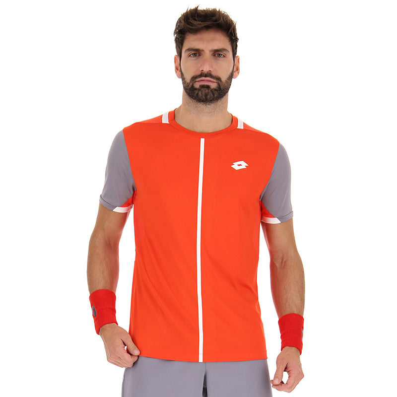 Lotto Top Ten Iv Tee (M) (Red Poppy)