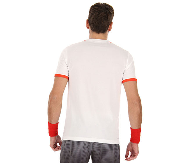 Lotto Top Ten Iv Tee 2 (M) (Black/White)