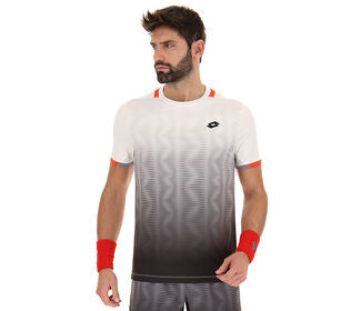 Lotto Top Ten Iv Tee 2 (M) (Black/White)