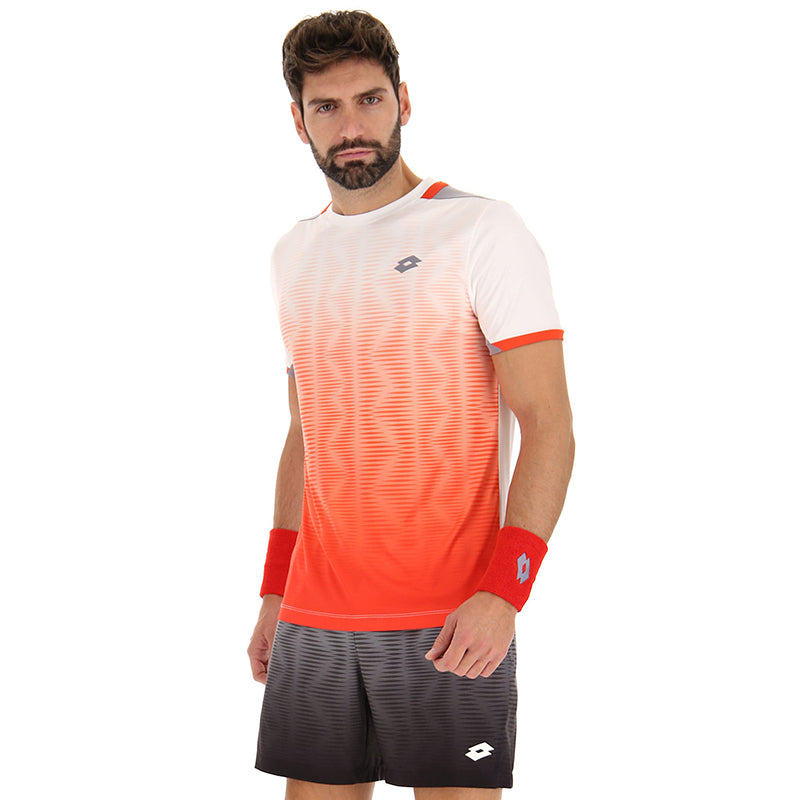 Lotto Top Ten Iv Tee 2 (M) (Red/White)