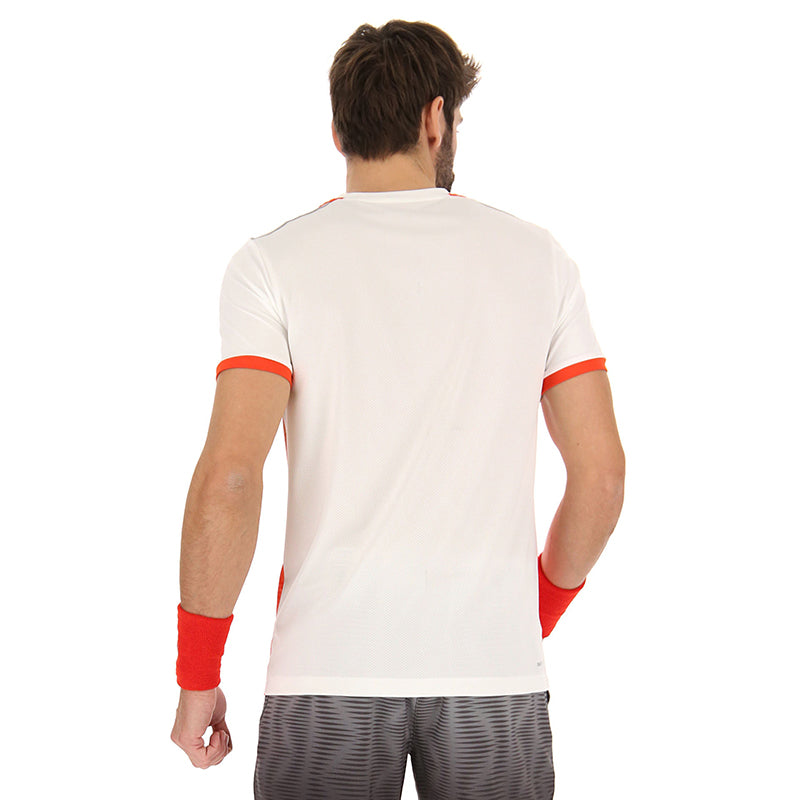 Lotto Top Ten Iv Tee 2 (M) (Red/White)