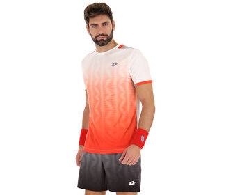 Lotto Top Ten Iv Tee 2 (M) (Red/White)