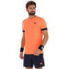 Lotto Superrapida Pickleball V Tee (M) (Orange)