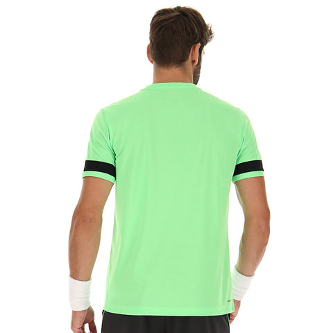 Lotto Superrapida Pickleball V Tee (M) (Green)