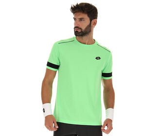 Lotto Superrapida Pickleball V Tee (M) (Green)