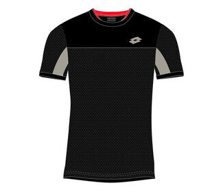 Lotto Superrapida Pickleball Vi Tee 1 (M) (Black)