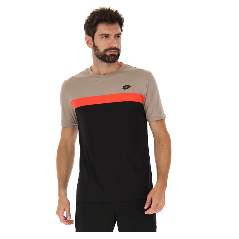 Lotto Superrapida Pickleball Vi Tee 2 (M) (Desert Taupe)