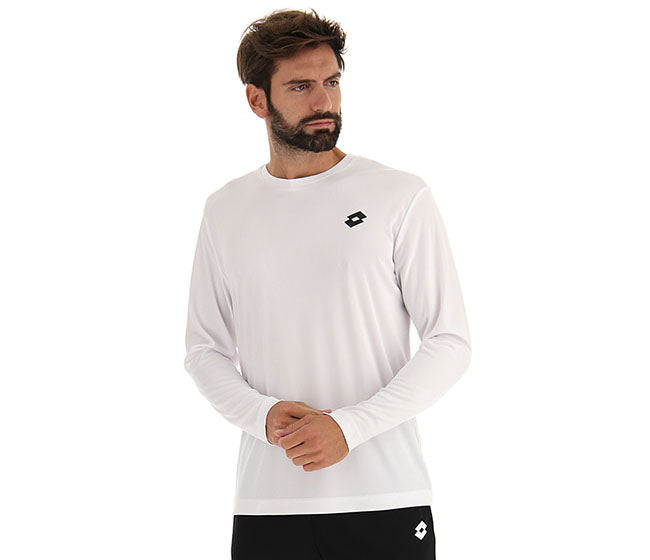 Lotto Core Longsleeve Tee (M)(White)