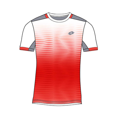 Lotto Boys Top Ten Iv Tee 2 (Red Poppy) Lotto CLOB01-RED-L