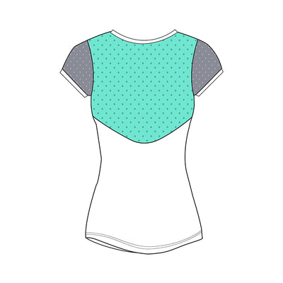 Lotto Girls Top Ten Iv Tee 1 (White)