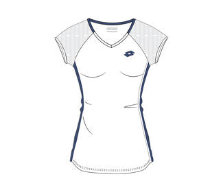 Lotto Girls Squadra Ii Tee (White)