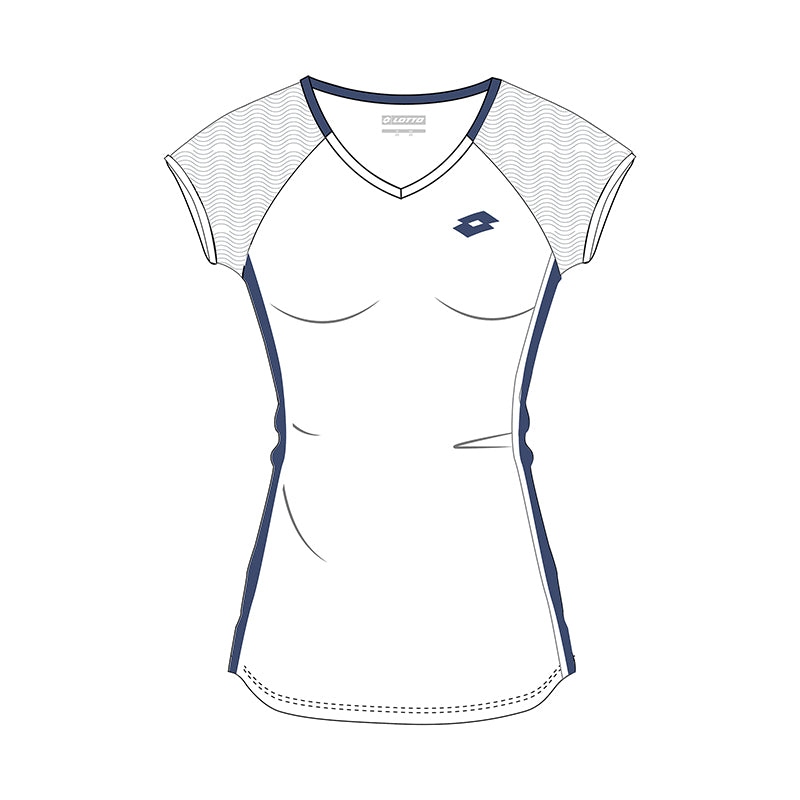 Lotto Girls Squadra Ii Tee (White) Lotto