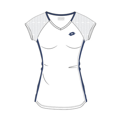 Lotto Girls Squadra Ii Tee (White) Lotto