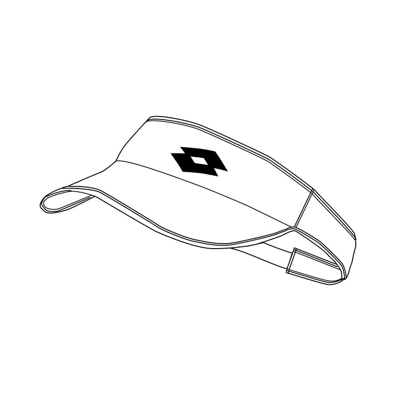 Lotto Performance Visor (W) (White) Lotto