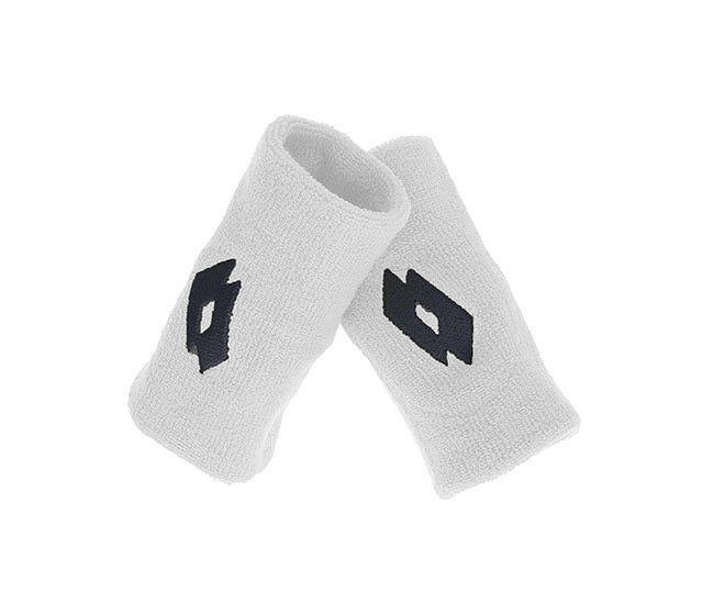 Lotto Double Wristband (2X) (White)