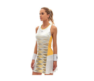 Lotto Tech 1 D4 Dress (W) (White/Yellow)