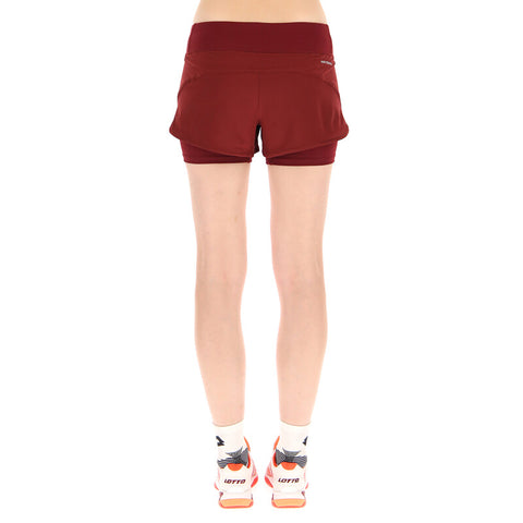 Lotto Tech 1 D1 Short (W) (Tawny Red)