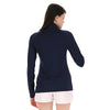 Lotto Core Sweat 1/4 Zip (W)(Navy)