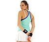Lotto Top Ten Tank (W) (White/Green)